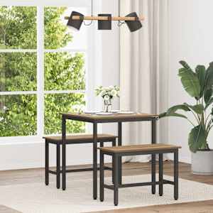 Jedilne mize 70 x 70 x 75 cm KOVINA