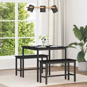 Jedilne mize 80 x 80 x 75 cm KOVINA