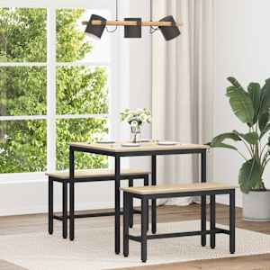 Jedilne mize 80 x 80 x 75 cm KOVINA