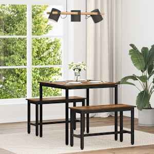 Jedilne mize 80 x 80 x 75 cm KOVINA