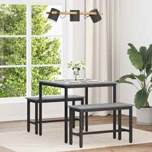 Jedilne mize 80 x 80 x 75 cm KOVINA