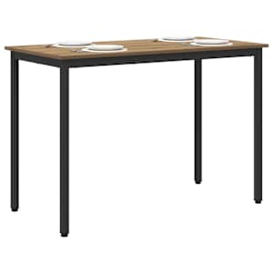 Jídelní stoly 110 x 55 x 75 cm Kompozitní dřevo Dub artisan - obrázek 3