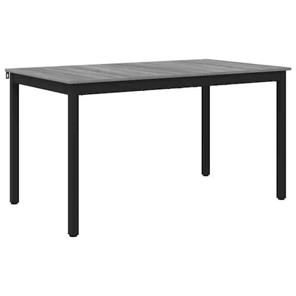 vidaXL S&ouml;&ouml;gilauad 140 x 80 x 75 cm Tehispuit Hall Sonoma Ristk&uuml;lik