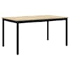 vidaXL S&ouml;&ouml;gilauad 150 x 90 x 75 cm Tehispuit Sonoma tamm Ristk&uuml;lik