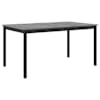 vidaXL S&ouml;&ouml;gilauad 150 x 90 x 75 cm Tehispuit Hall Sonoma Ristk&uuml;lik