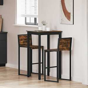 Stoječ miza za bar Konstruiran les