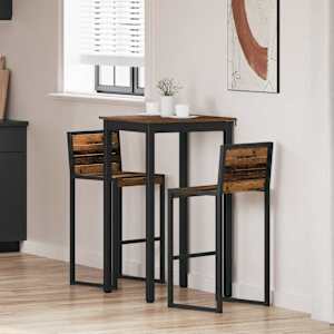 Stoječ miza za bar Konstruiran les