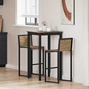 Stoječ miza za bar Konstruiran les