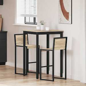 Stoječ miza za bar Konstruiran les