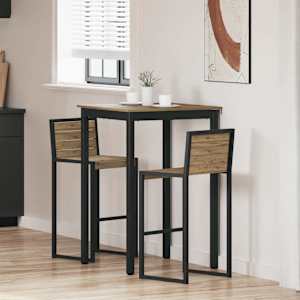 Stoječ miza za bar Konstruiran les