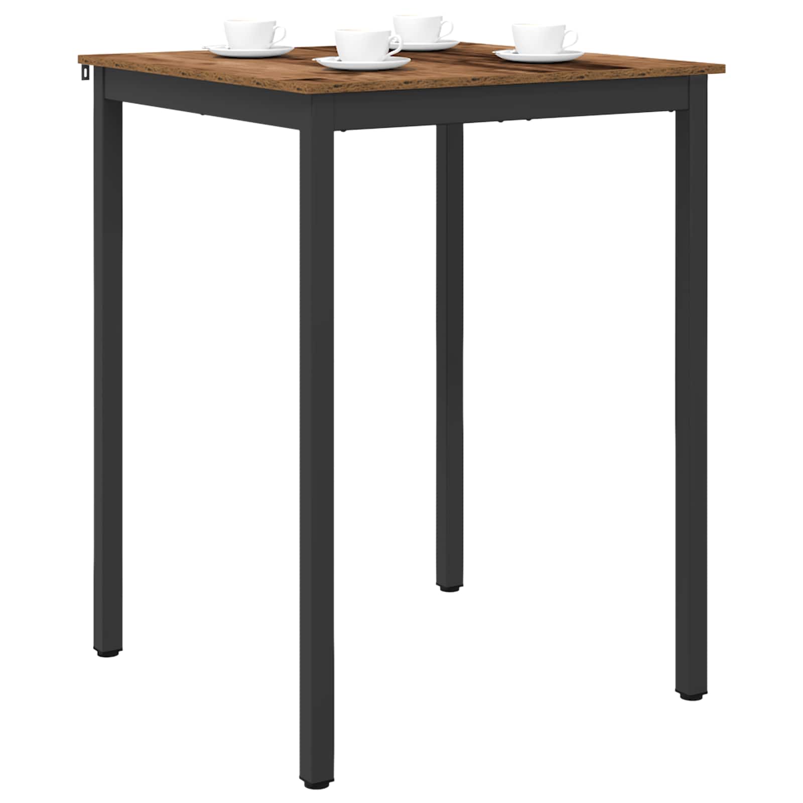 vidaXL Eettafels Bewerkt hout