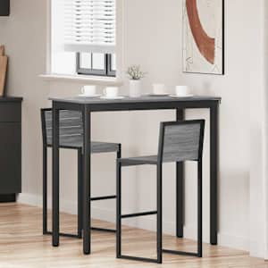 Stoječ miza za bar Konstruiran les