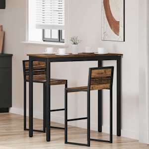 Stoječ miza za bar Konstruiran les