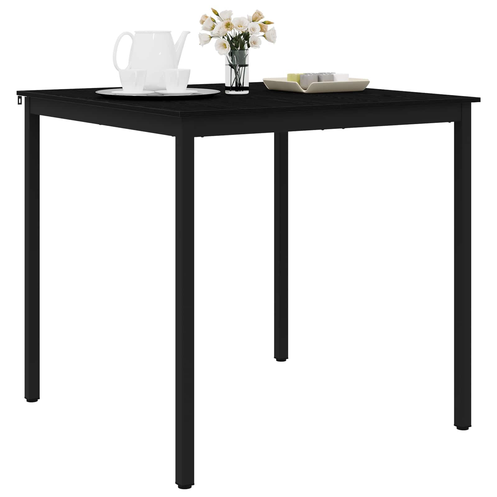 vidaXL Eettafels Bewerkt hout