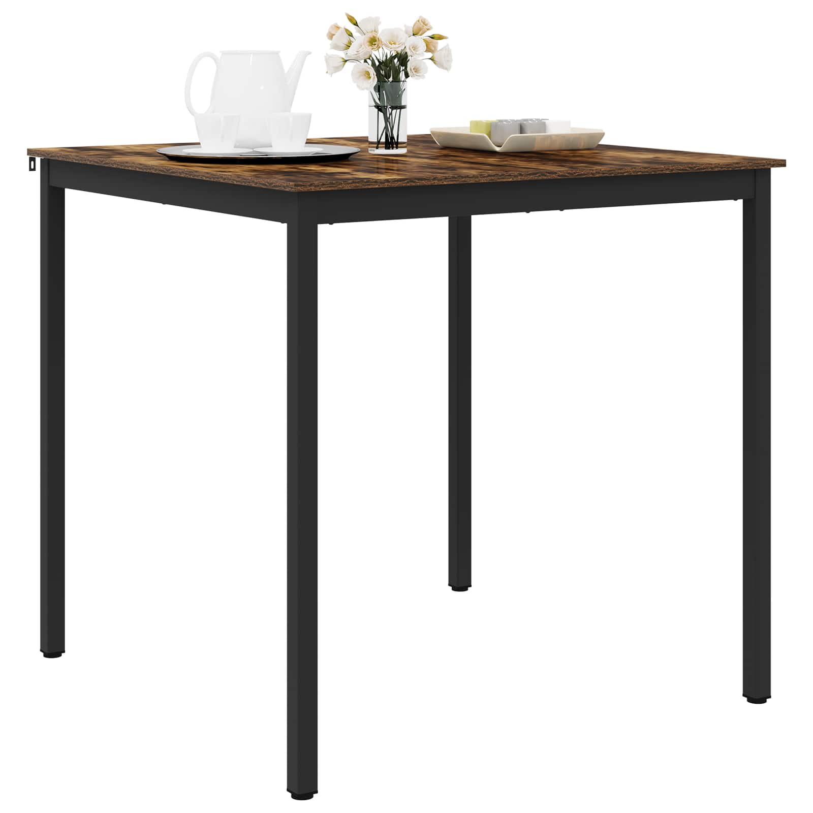 vidaXL Eettafels Bewerkt hout