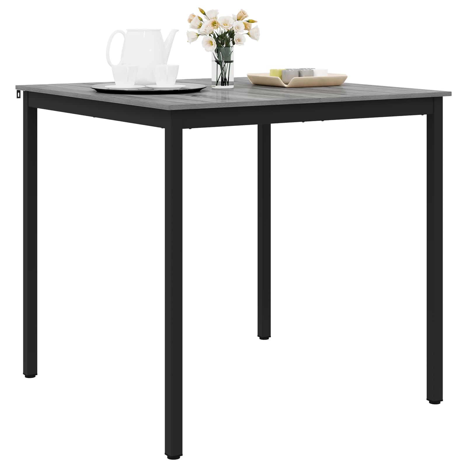 vidaXL Eettafels Bewerkt hout