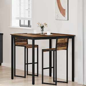 Stoječ miza za bar Konstruiran les