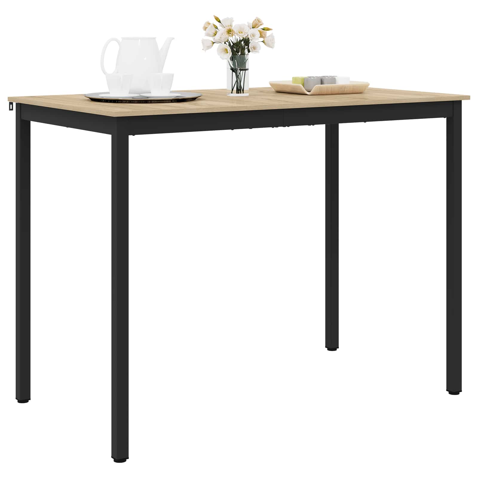 vidaXL Eettafels Bewerkt hout