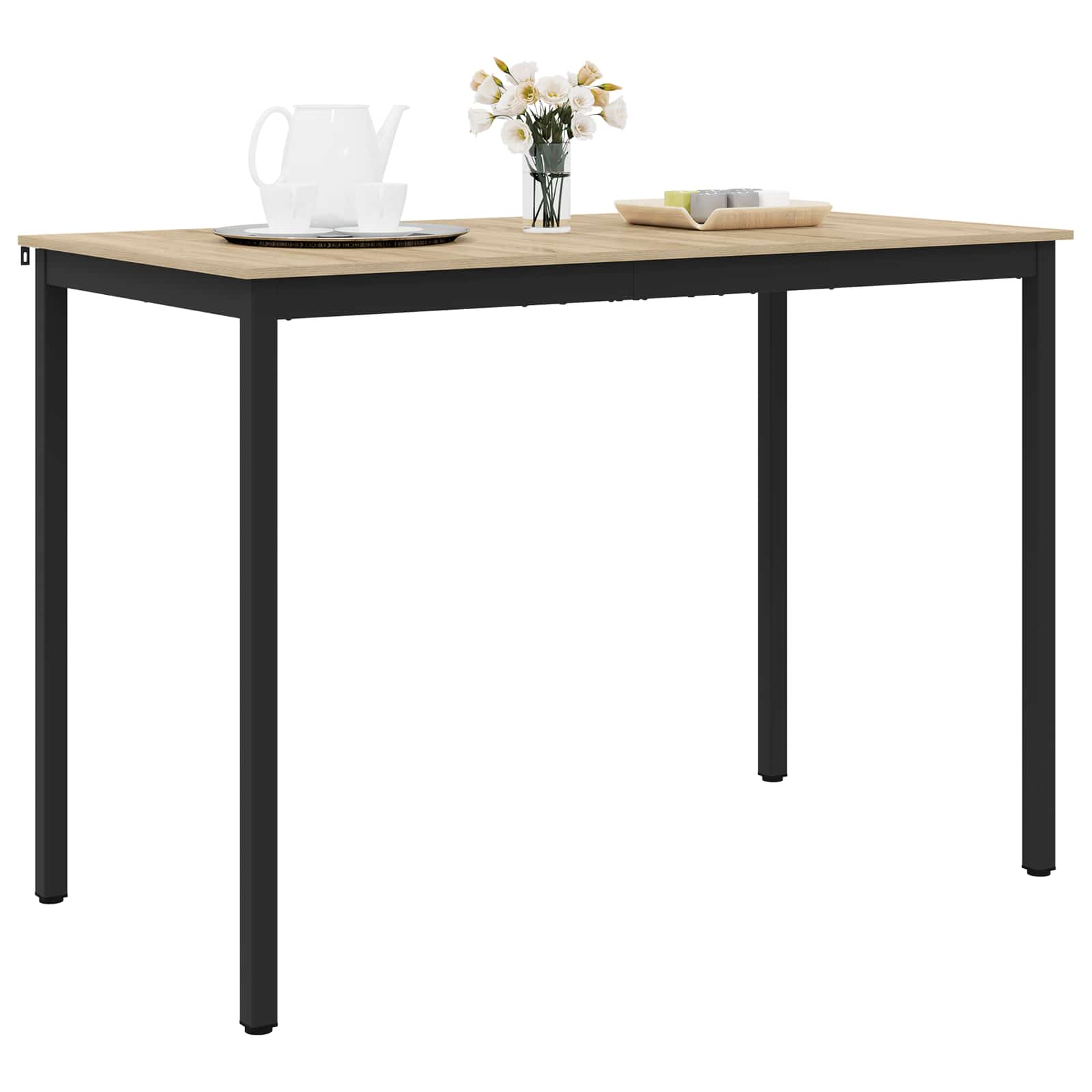 vidaXL Eettafels Bewerkt hout