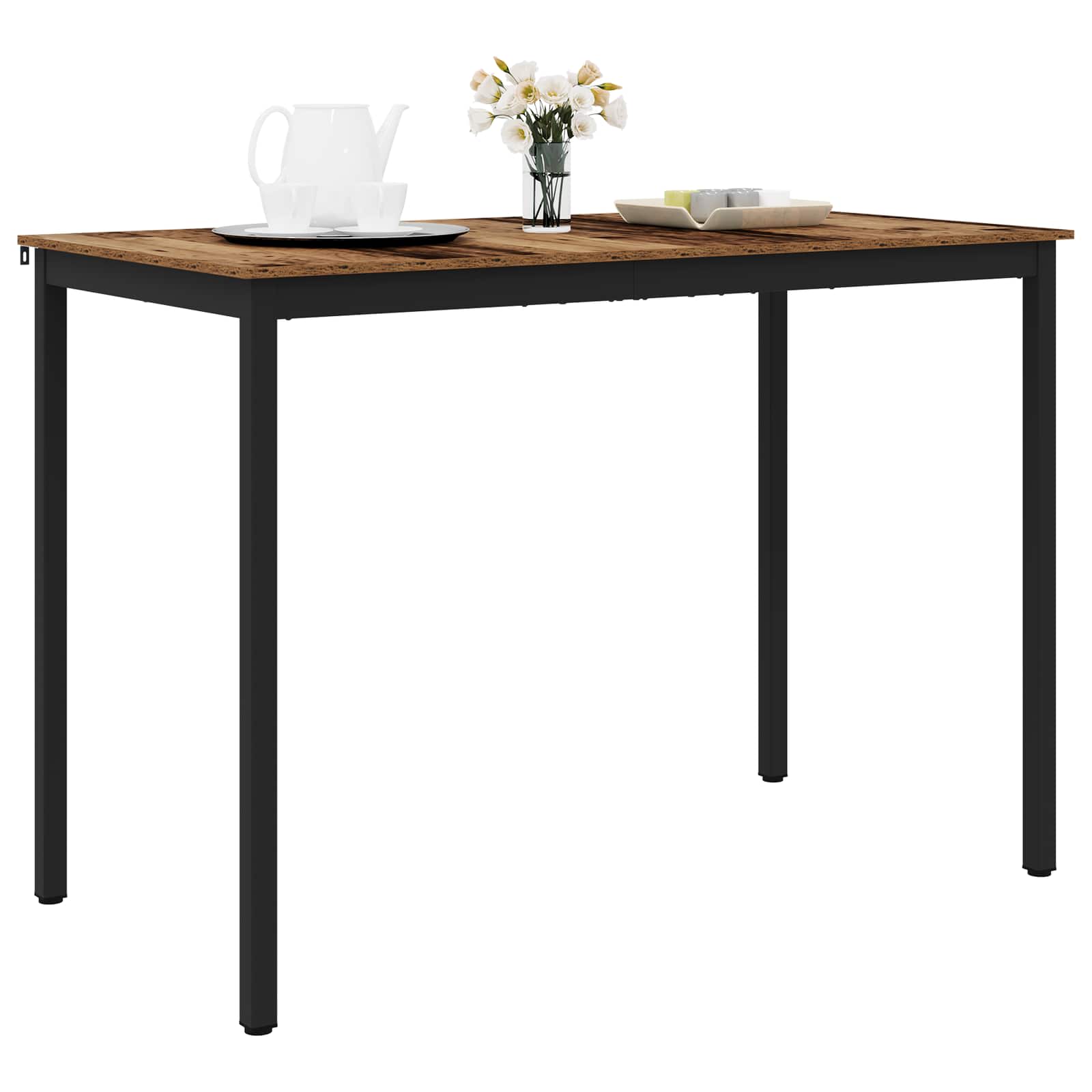 vidaXL Eettafels Bewerkt hout