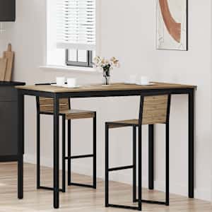 Stoječ miza za bar Konstruiran les