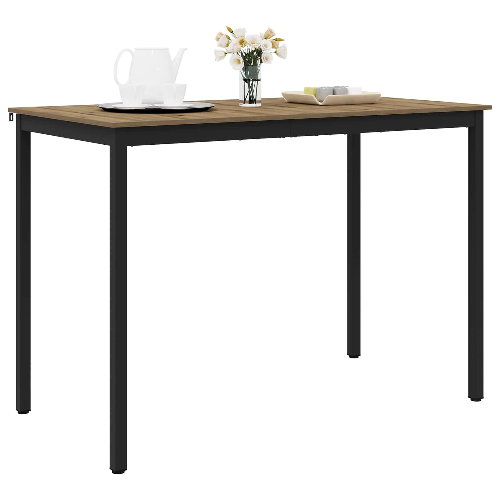 vidaXL Eettafels Bewerkt hout