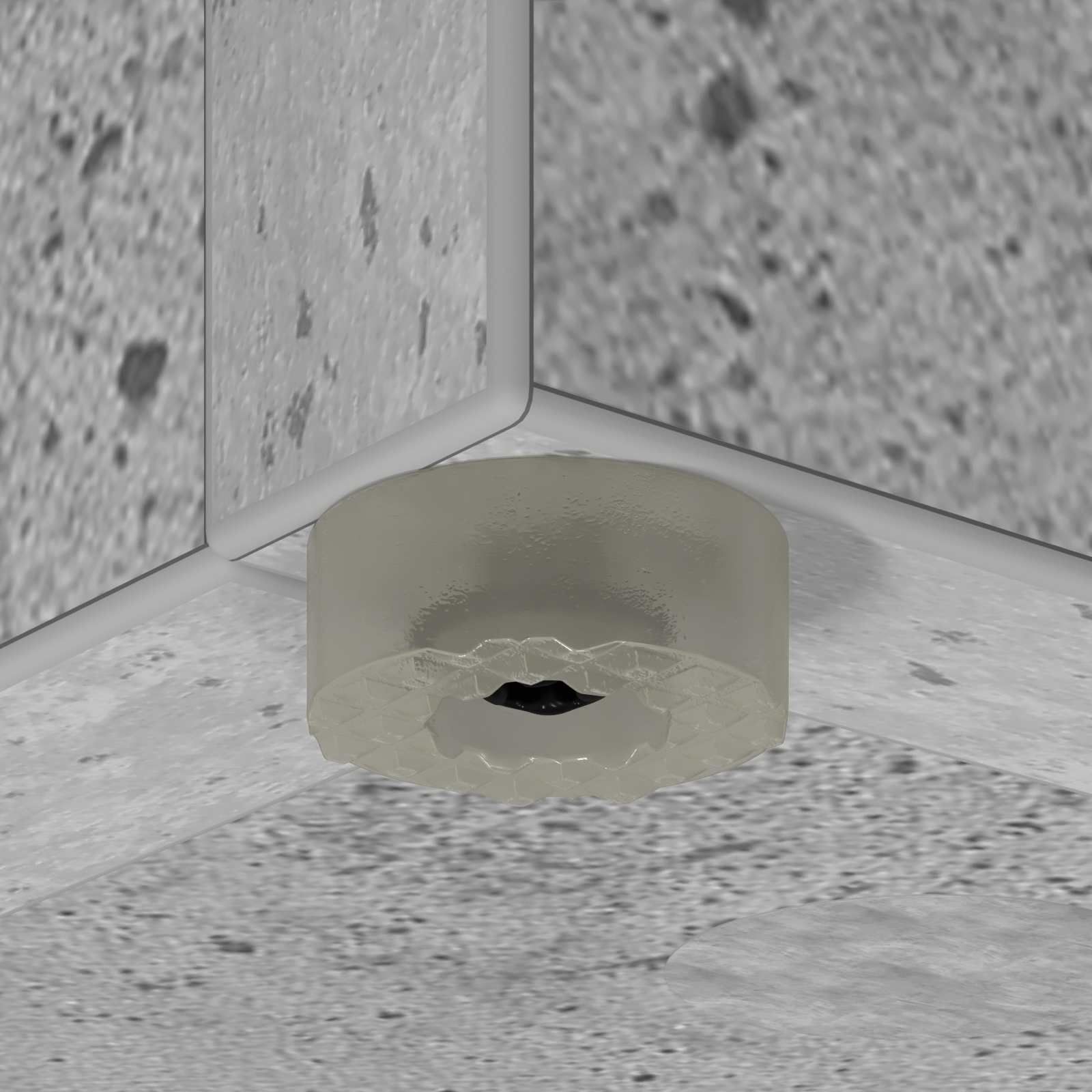 Paraplu Standaard Beton Grijs 25 x 24,5 x 64 cm Bewerkt hout image 9