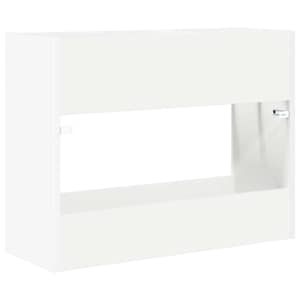 Stojan na slunečníky Bílá 65 x 24 x 50 cm kompozitní dřevo - obrázek 7