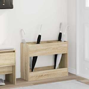 Stojalo za dežnik Sonoma hrast 65 x 24 x 50 cm Konstruiran les