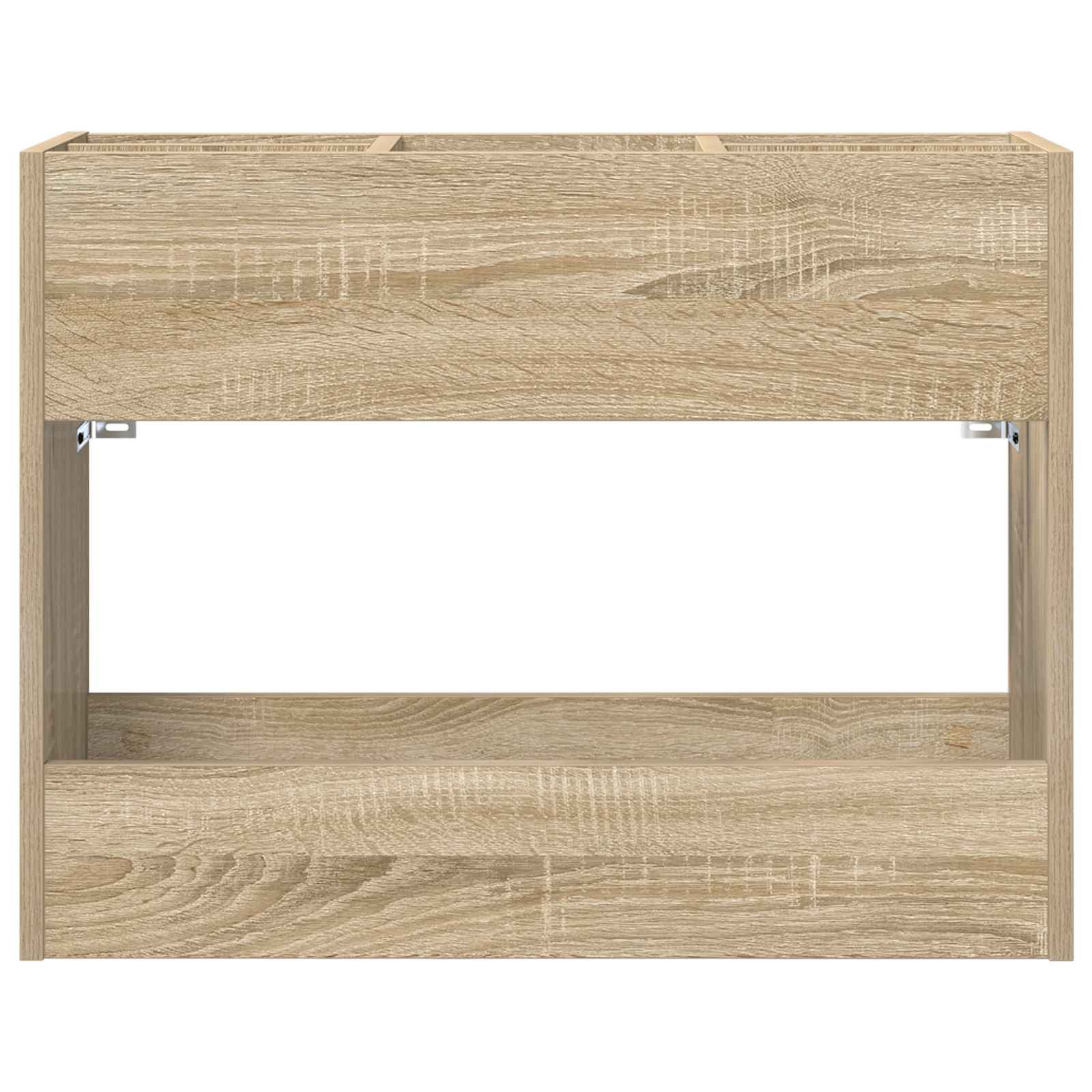 Paraplu Standaard Sonoma Eiken 65 x 24 x 50 cm Bewerkt hout image 5