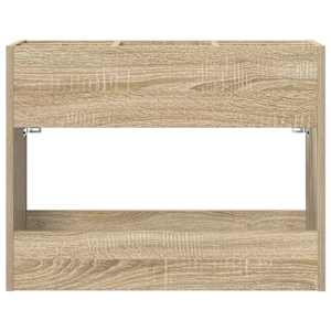 Stojan na slunečníky s úložištěm Sonoma dub 65 x 24 x 50 cm - obrázek 5