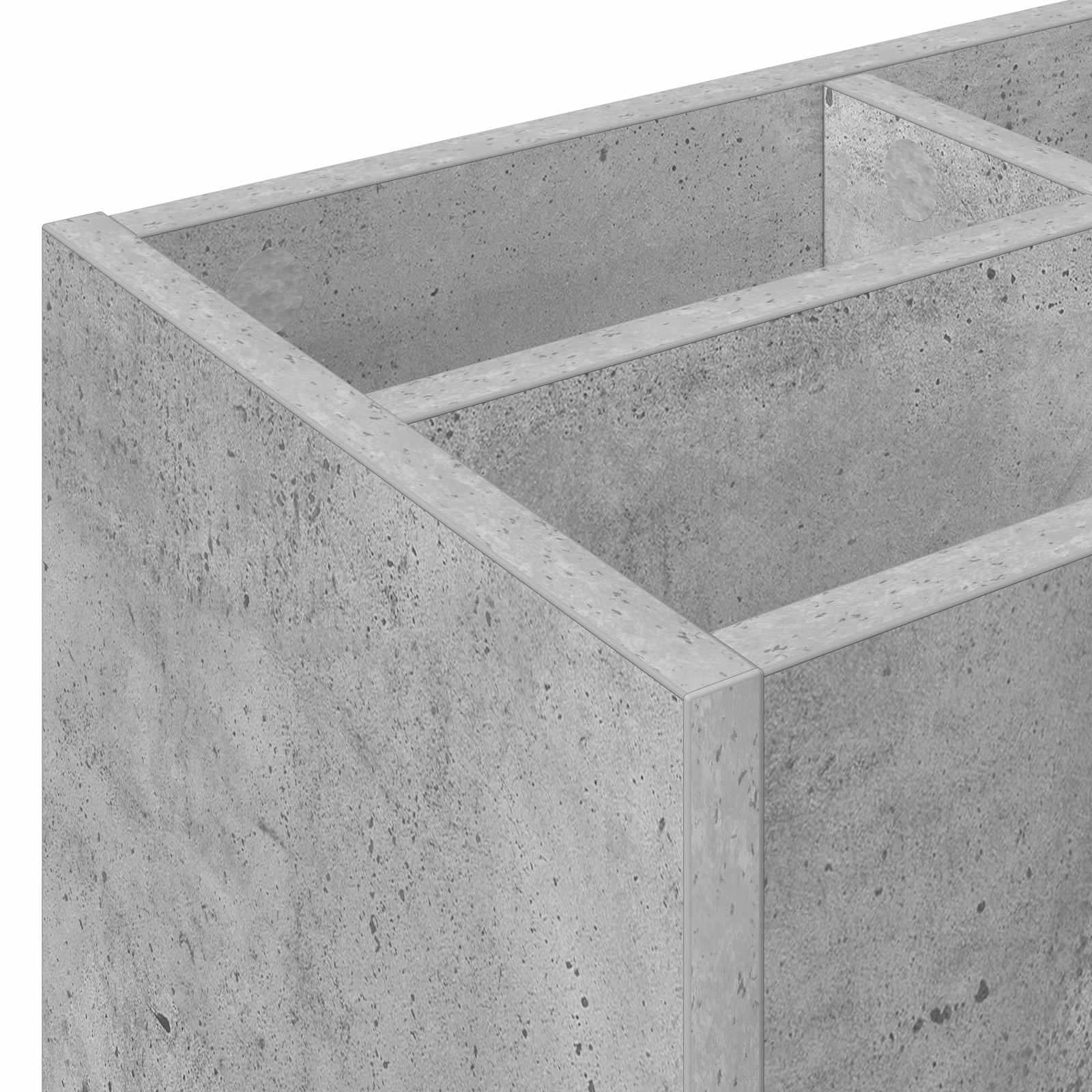 Paraplu Standaard Beton Grijs 65 x 24 x 50 cm Bewerkt hout image 8