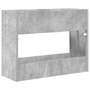 Stojan na slunečníky s úložištěm Betonově šedá 65 x 24 x 50 cm - obrázek 7