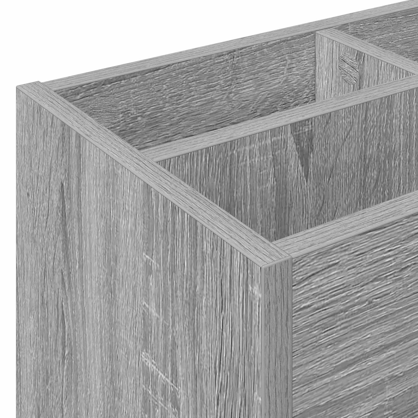 Paraplu Standaard Grijs Sonoma 65 x 24 x 50 cm Bewerkt hout image 8