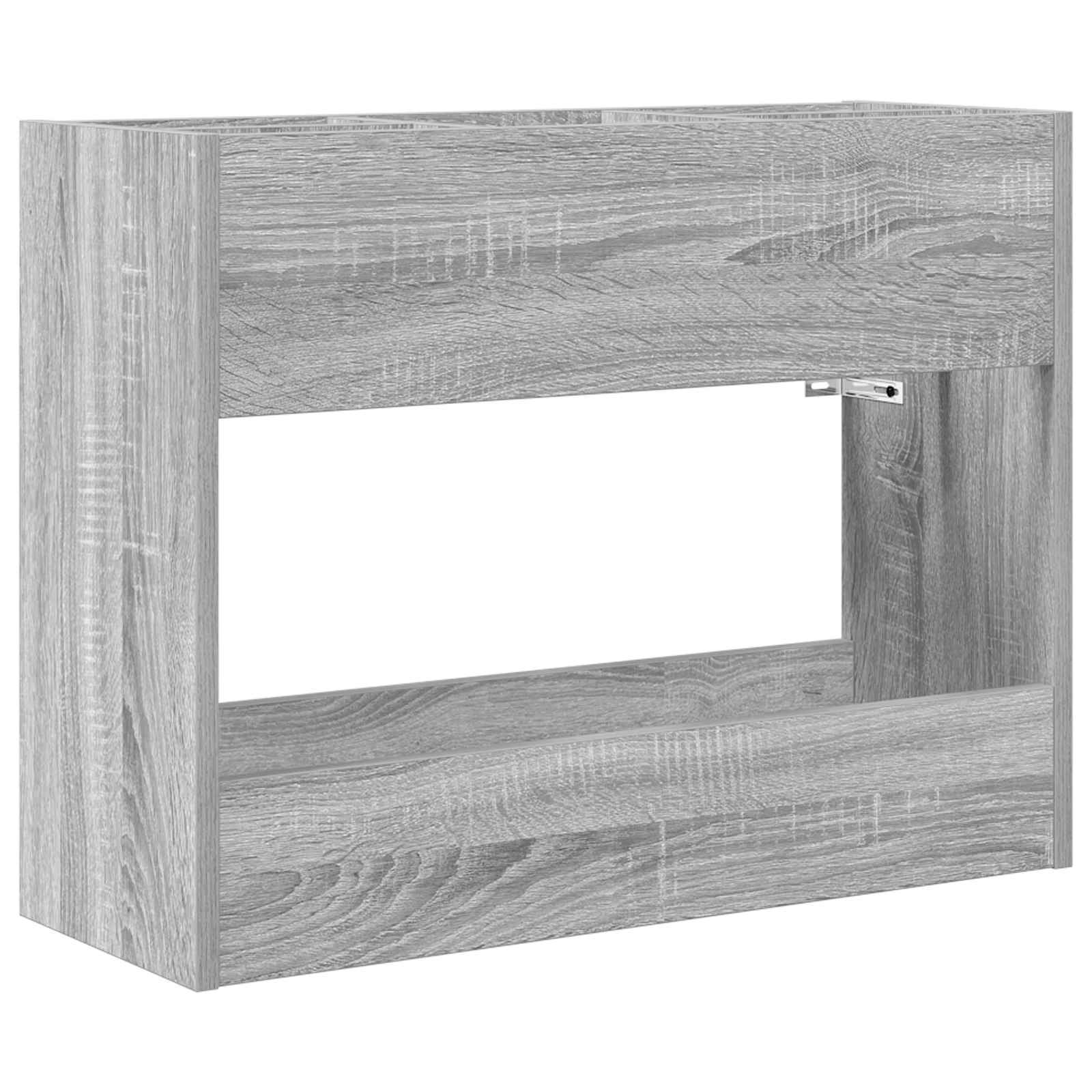 Paraplu Standaard Grijs Sonoma 65 x 24 x 50 cm Bewerkt hout image 2