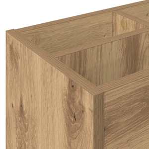 Stojan na slunečníky s úložištěm Artisanový dub 65 x 24 x 50 cm - obrázek 8