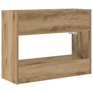 Stojan na slunečníky s úložištěm Artisanový dub 65 x 24 x 50 cm - obrázek 2