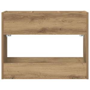 Stojan na slunečníky s úložištěm Artisanový dub 65 x 24 x 50 cm - obrázek 5