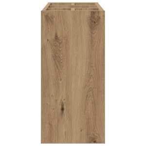 Stojan na slunečníky s úložištěm Artisanový dub 65 x 24 x 50 cm - obrázek 6