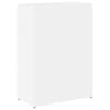 vidaXL Hoidik ja riputustugi Valge 40 x 20 x 55,5 cm Tehispuit