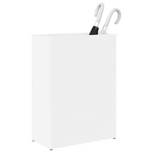 Stojan na slunečníky Bílá 40 x 20 x 55,5 cm kompozitní dřevo - obrázek 3