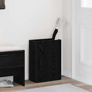Stojan na slunečníky s úložištěm Černý dub 40 x 20 x 55,5 cm - obrázek 1