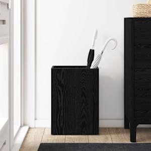 Stojan na slunečníky s úložištěm Černý dub 40 x 20 x 55,5 cm - obrázek 4