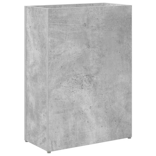 vidaXL Hoidik ja riputustugi Betoonhall 40 x 20 x 55,5 cm Tehispuit