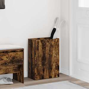 Stojan na slunečníky s úložištěm Kouřový dub 40 x 20 x 55,5 cm - obrázek 1