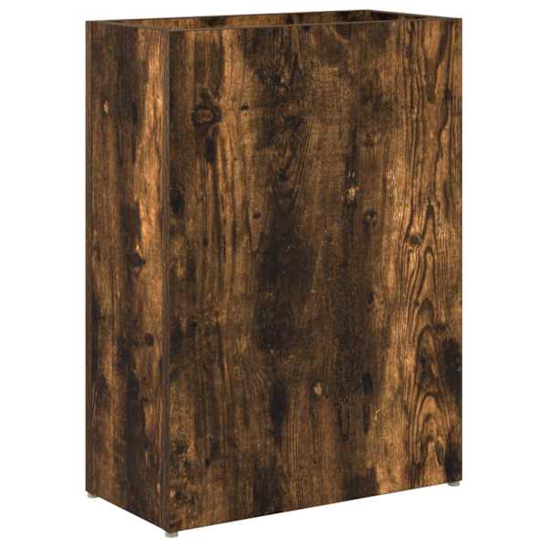 vidaXL Hoidik ja riputustugi Suitsetatud tamm 40 x 20 x 55,5 cm