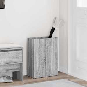 Stojalo za dežnik Siva Sonoma 40 x 20 x 55,5 cm Konstruiran les