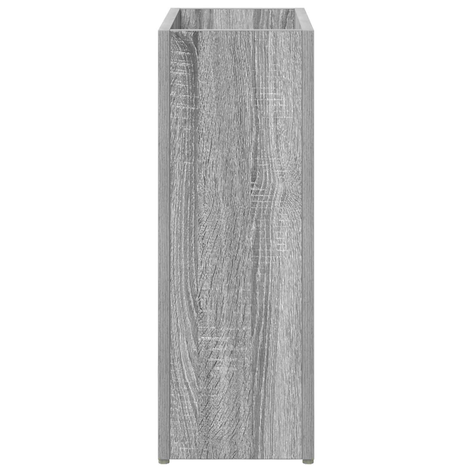 Paraplu Standaard Grijs Sonoma 40 x 20 x 55,5 cm Bewerkt hout image 6
