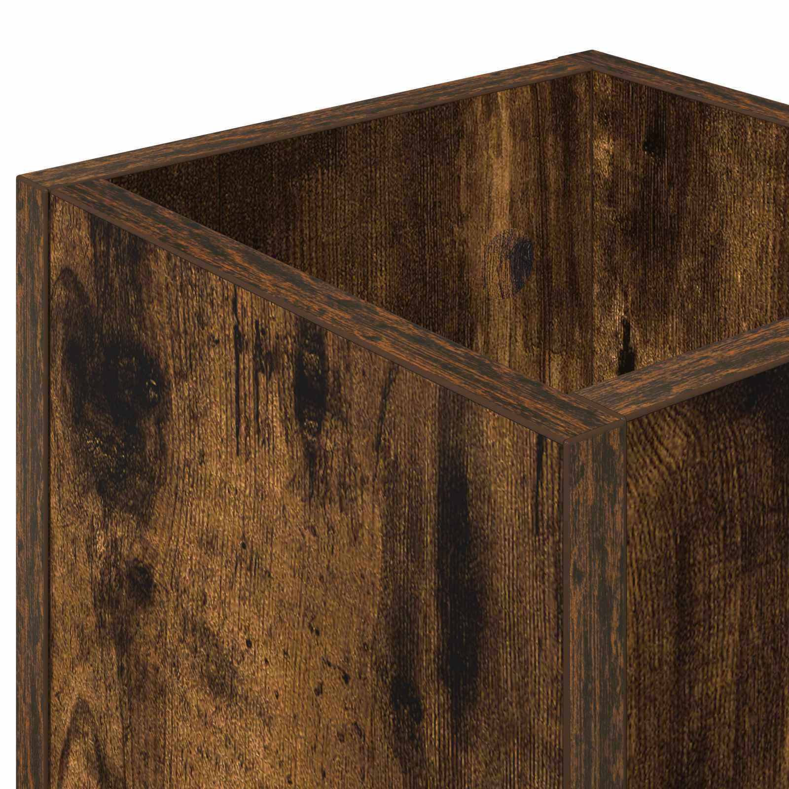 Paraplu Standaard Gerookt eiken 20 x 20 x 55,5 cm Bewerkt hout image 8