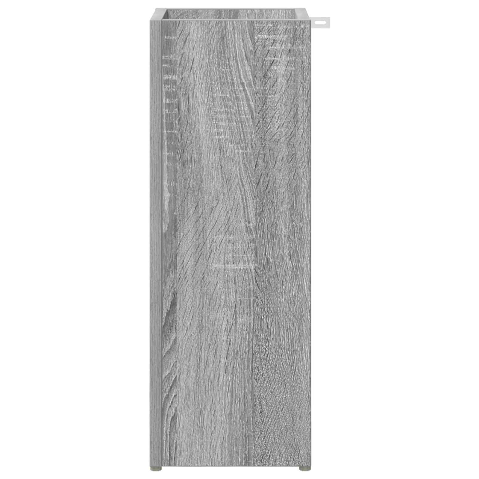 Paraplu Standaard Grijs Sonoma 20 x 20 x 55,5 cm Bewerkt hout image 5